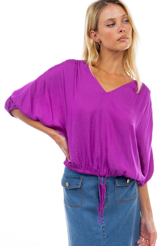 Rozz Crop Blouse FINAL SALE