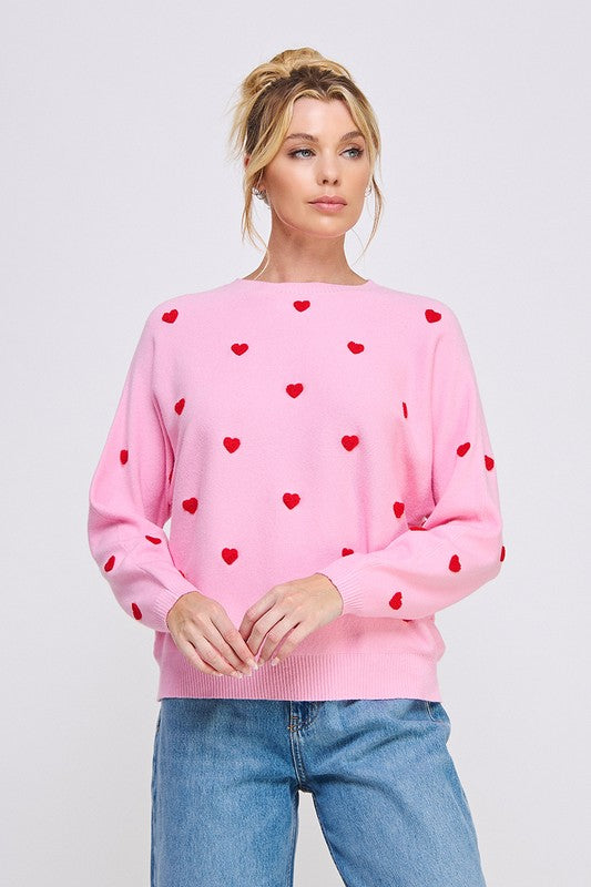 Fab Heart Sweater