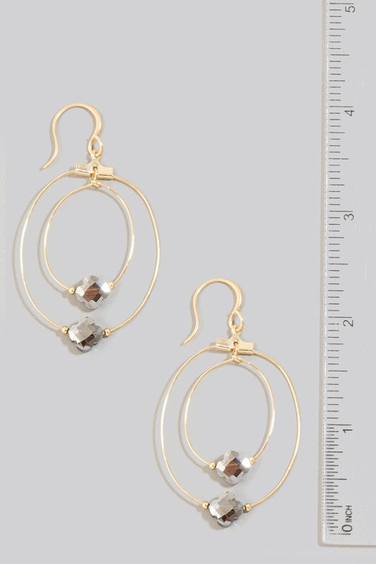 Rollie Clover Hoop Earrings (2 Colors!)