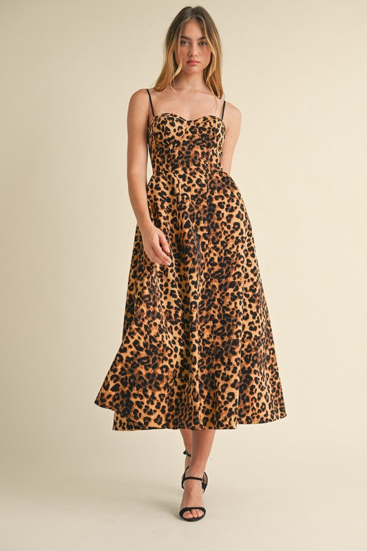 Marney Leopard Dress