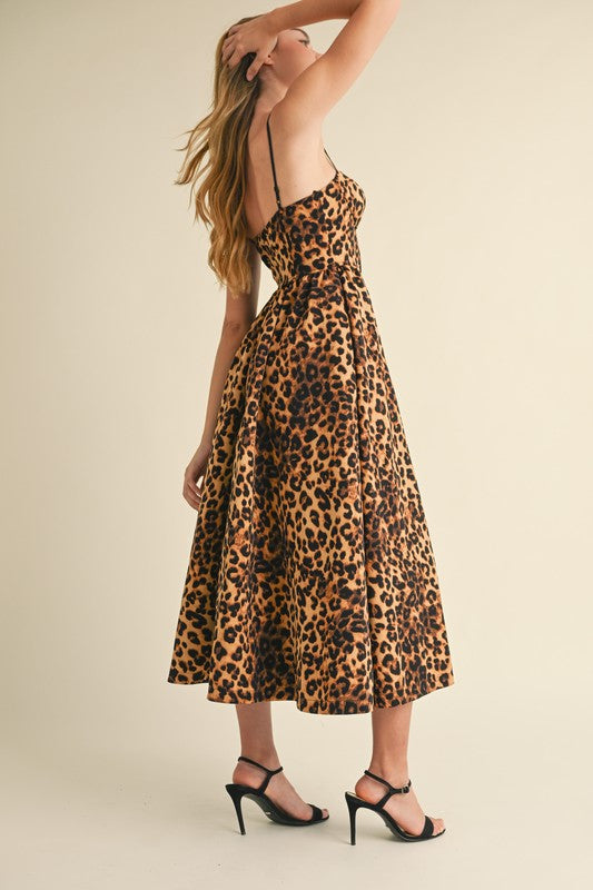 Marney Leopard Dress