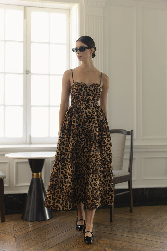 Marney Leopard Dress