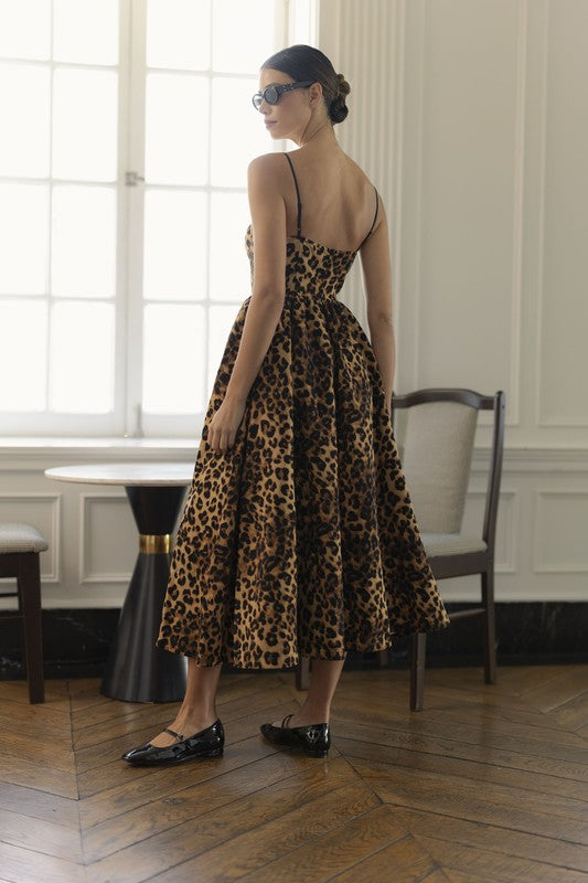 Marney Leopard Dress