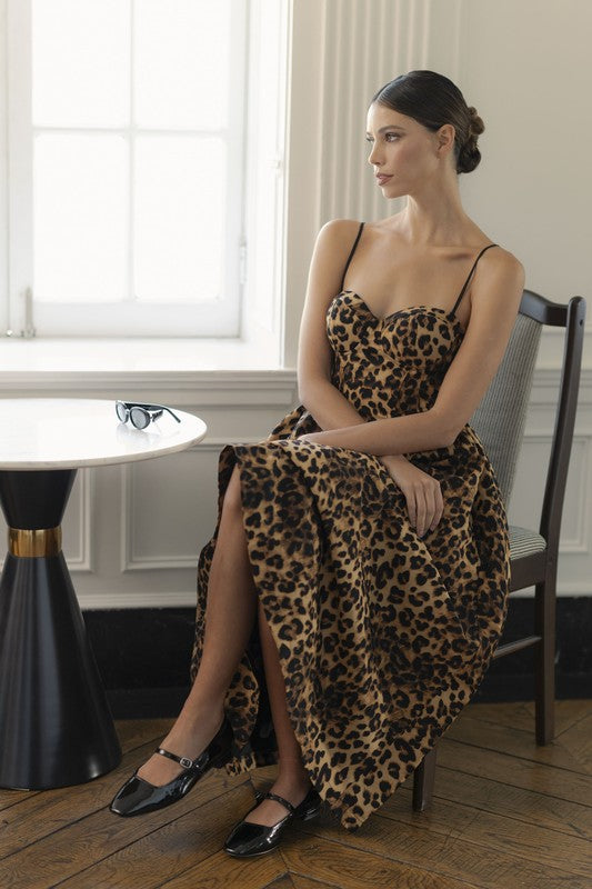 Marney Leopard Dress