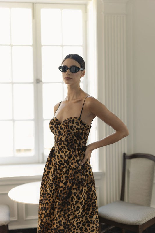 Marney Leopard Dress