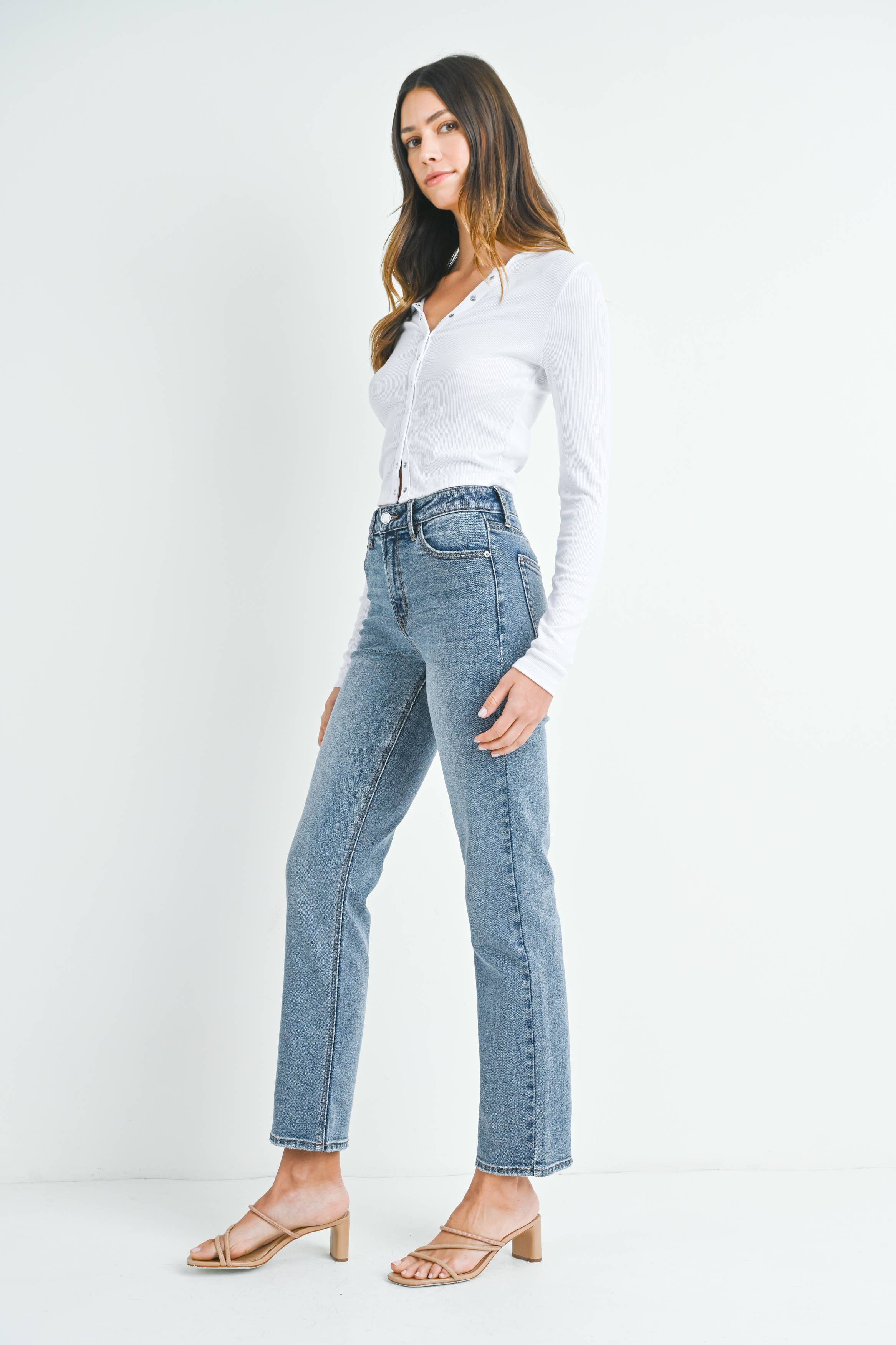 JBD Nate Clean Stretch Straight Jeans