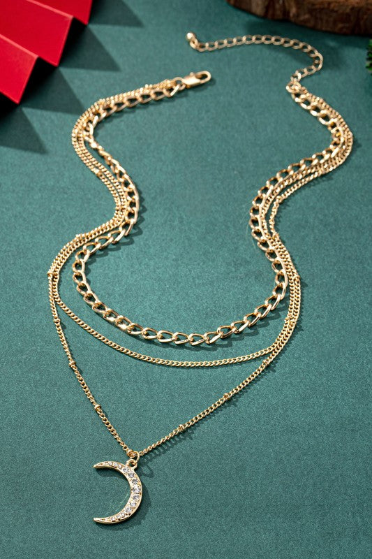 Hearth Crescent Necklace