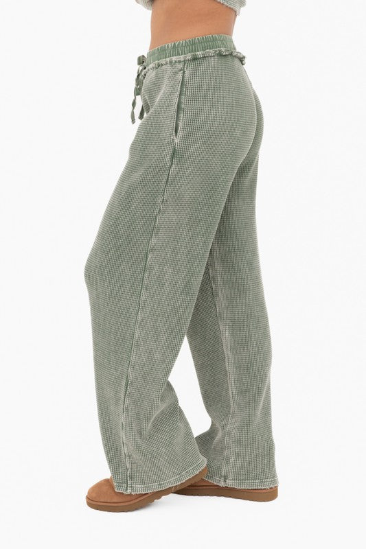 Mila Waffle Knit Lounge Pants PREORDER