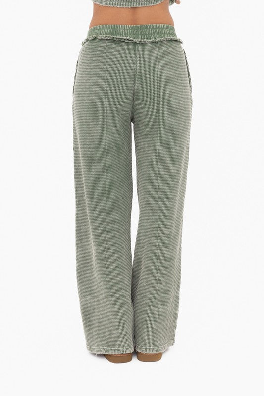 Mila Waffle Knit Lounge Pants PREORDER