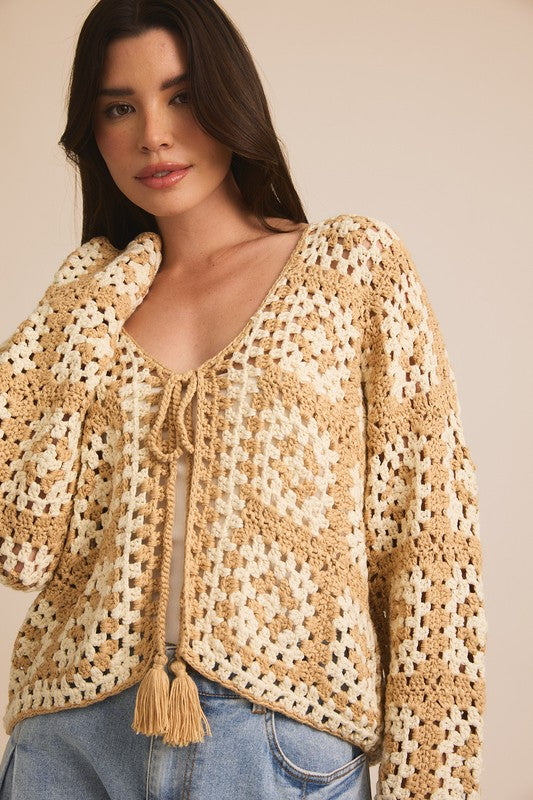 Fantine Crochet Cardigan