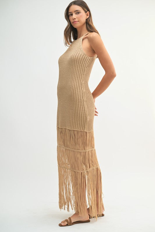 Maveric Knit Maxi Dress