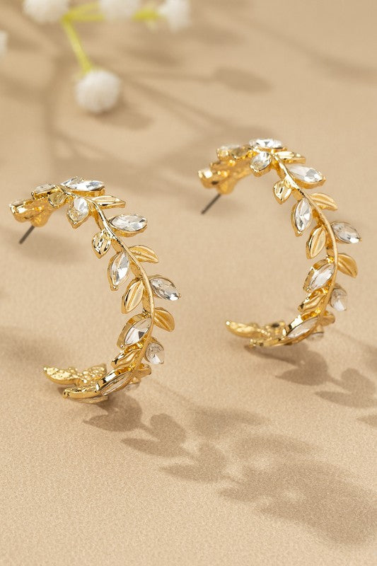 Janice Leaf Earrings