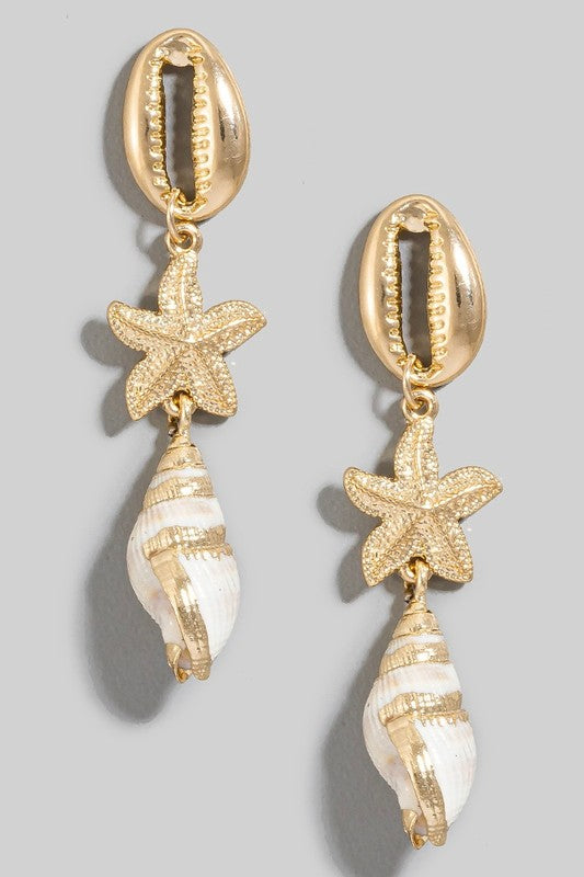 Beate Beach Chain Earrings