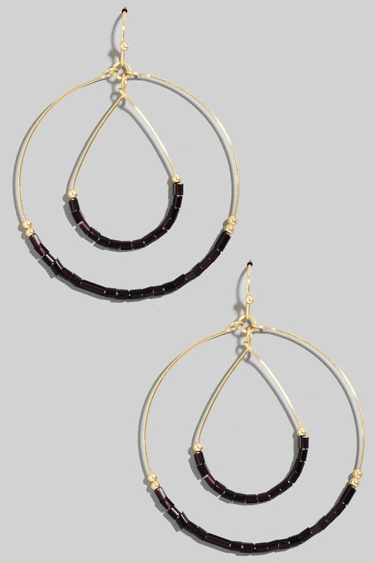 Bailey Layered Dangle Earrings (4 Colors!)