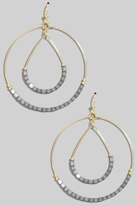 Bailey Layered Dangle Earrings (4 Colors!)