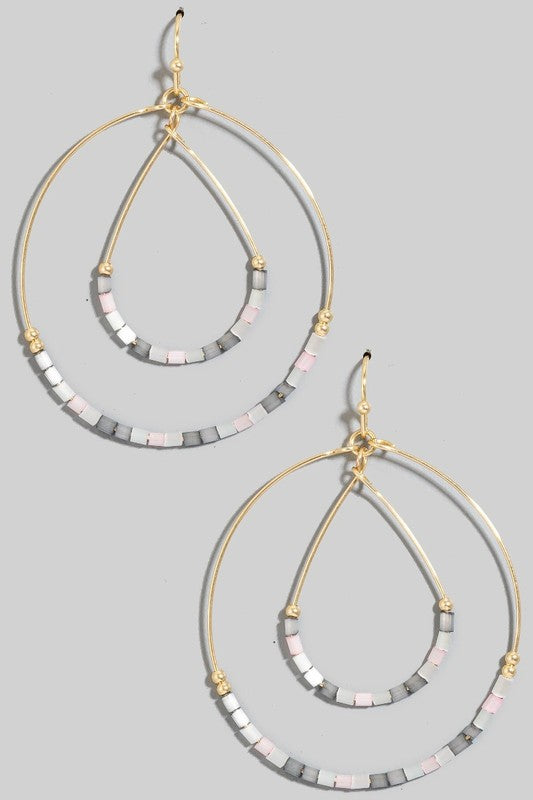 Bailey Layered Dangle Earrings (4 Colors!)