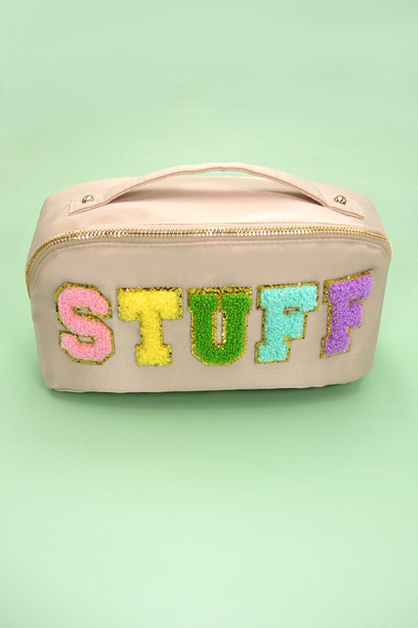 Stuff Beige Travel Bag