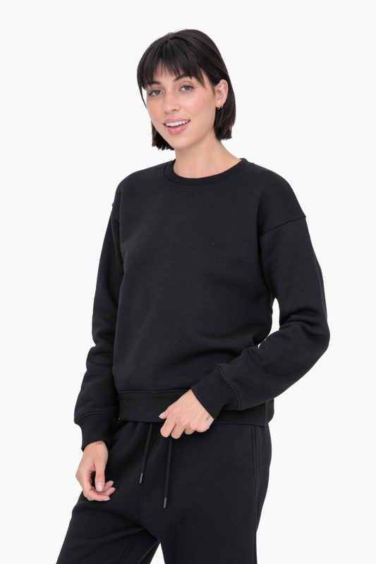 Monce Black Fleece Sweatshirt PREORDER