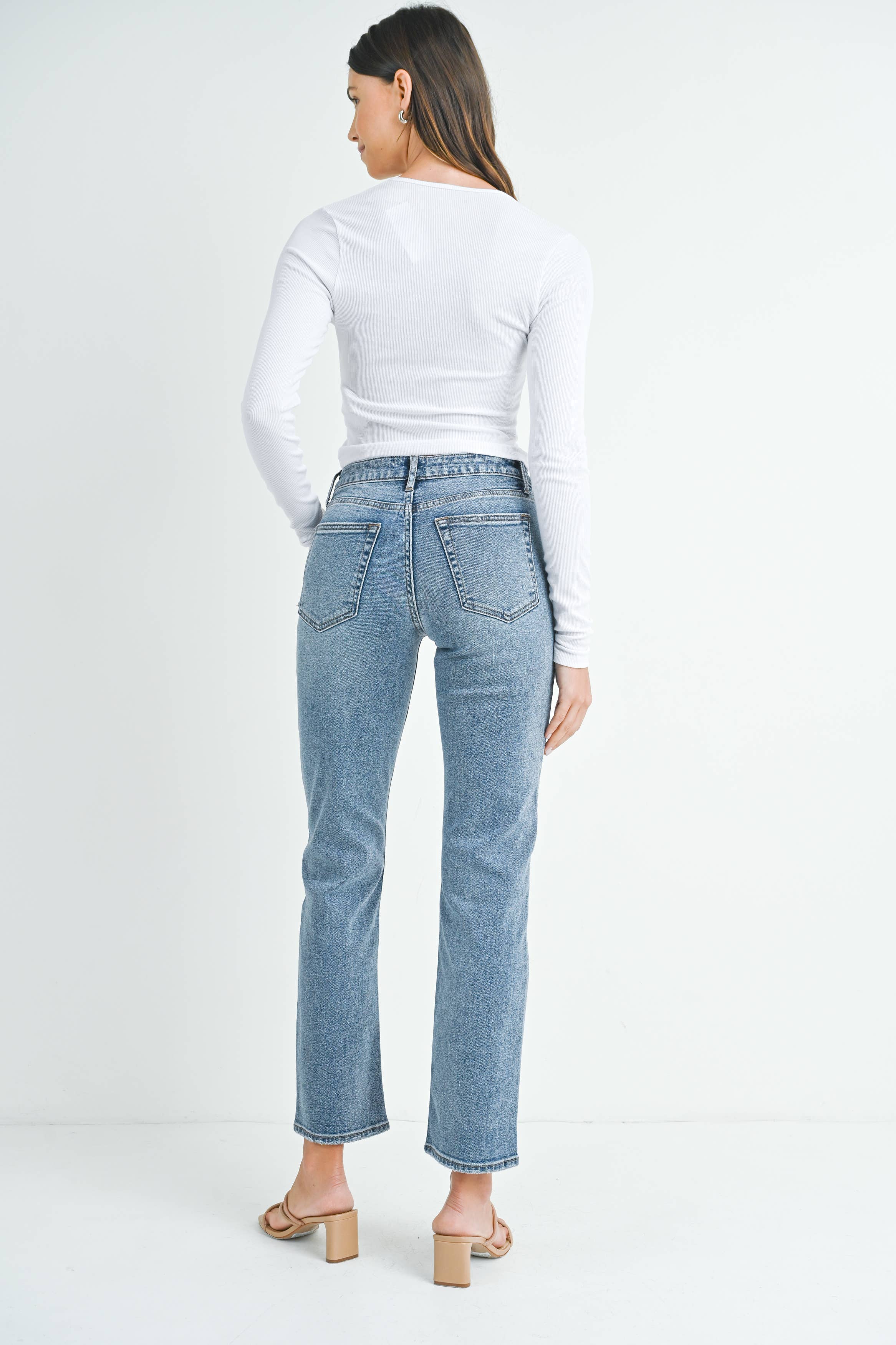 JBD Nate Clean Stretch Straight Jeans