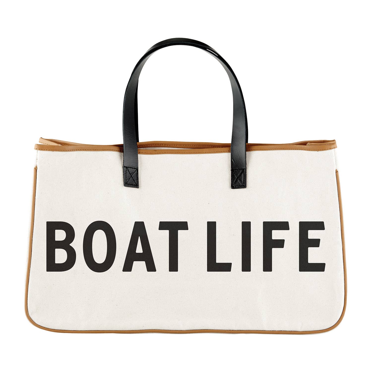 Boat Life Canvas Tote