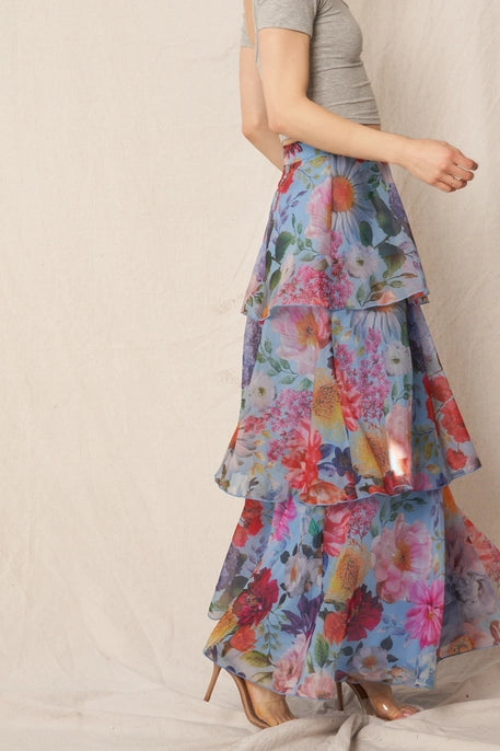 Beggs Floral Layer Skirt FINAL SALE