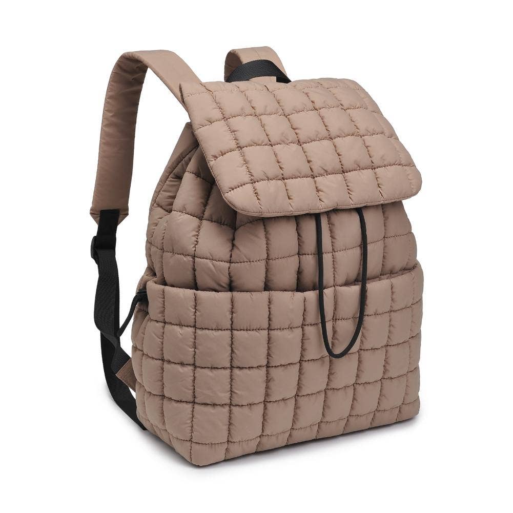 Alex Quilted Puffer Backpack