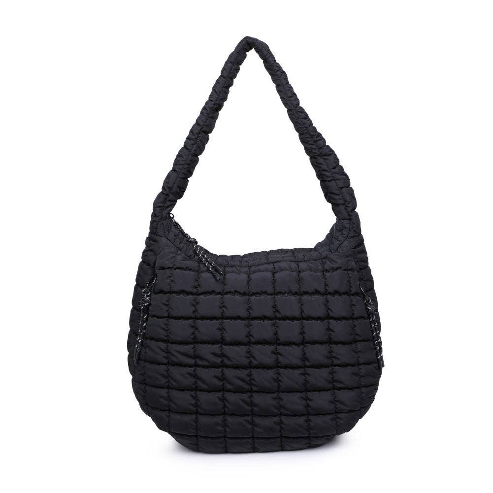 Sol and Selene Revive Quilted Puffer Nylon Hobo Handbag (2 Colors!)