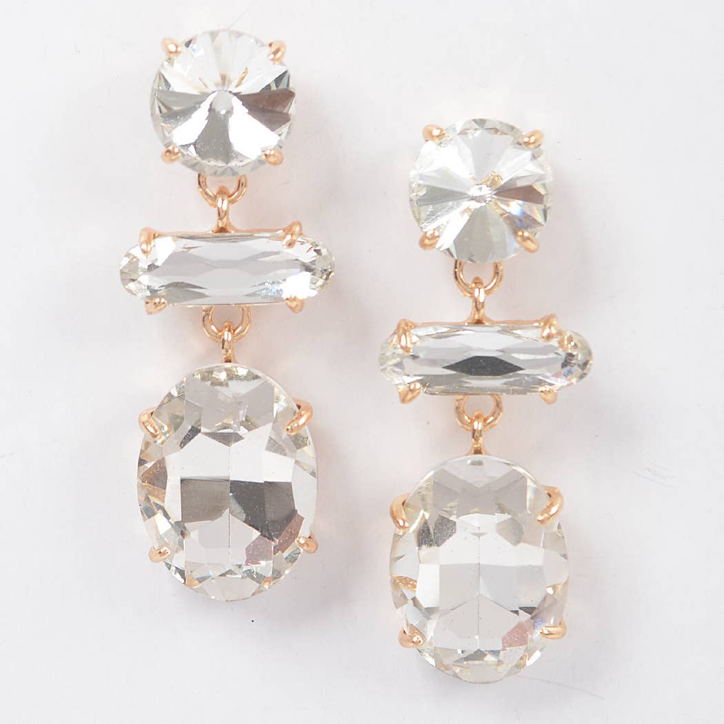 Maeve Multi Shape Stone Earrings