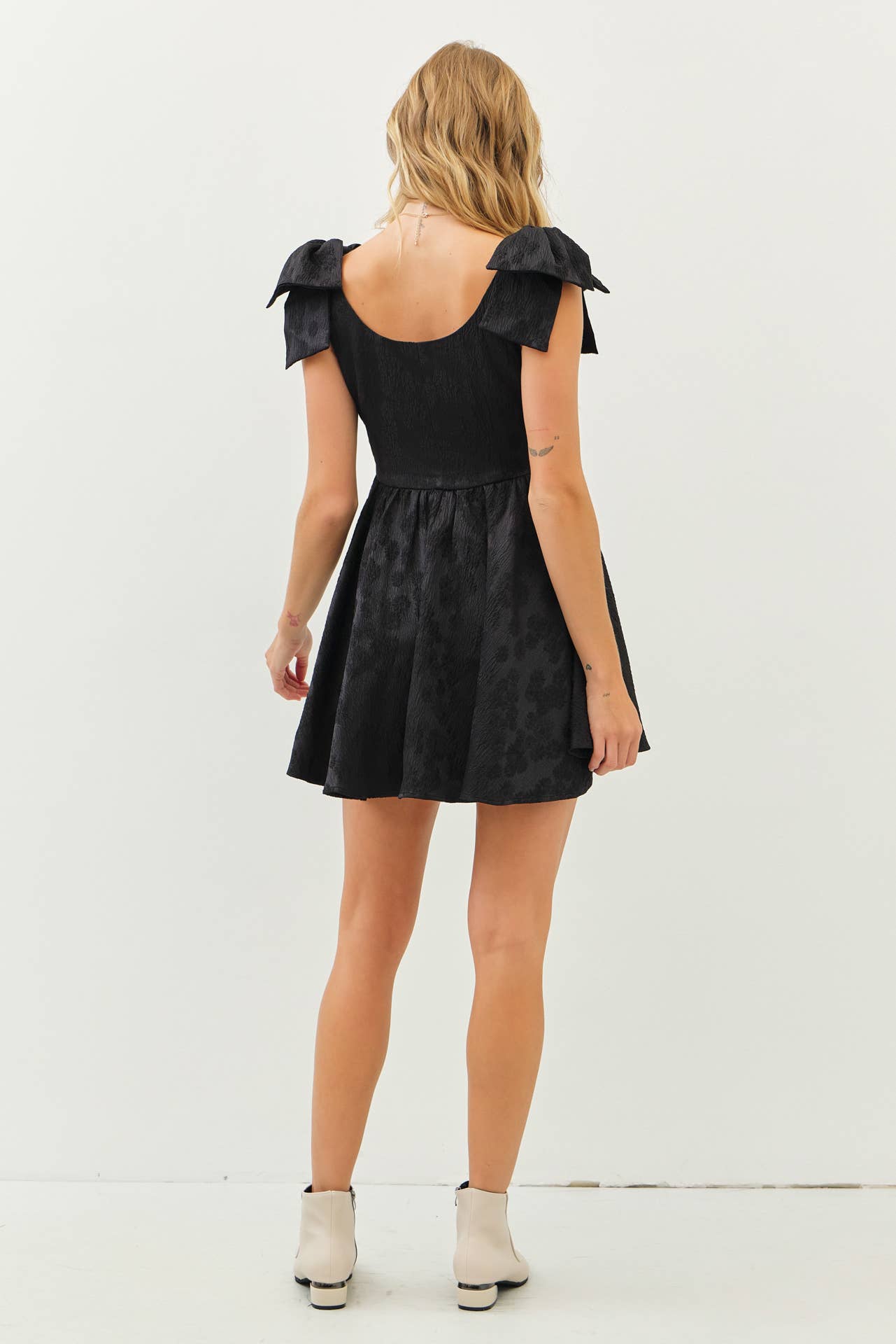 Dunna Bow Mini Dress