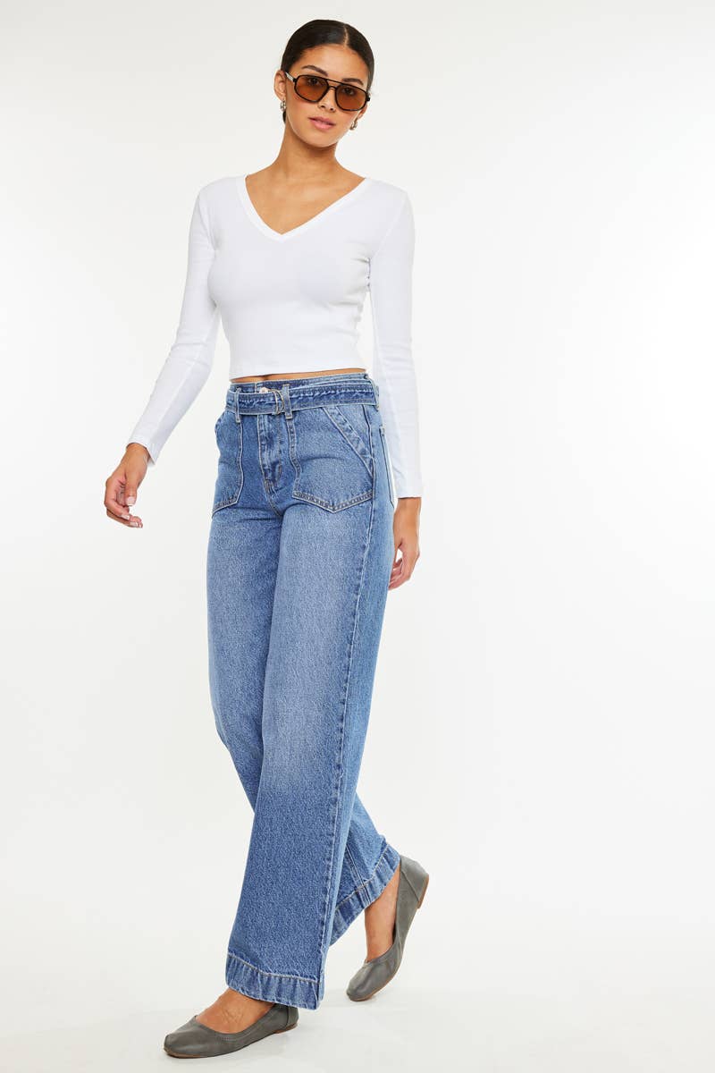 KanCan Henry Wide Fit Jeans