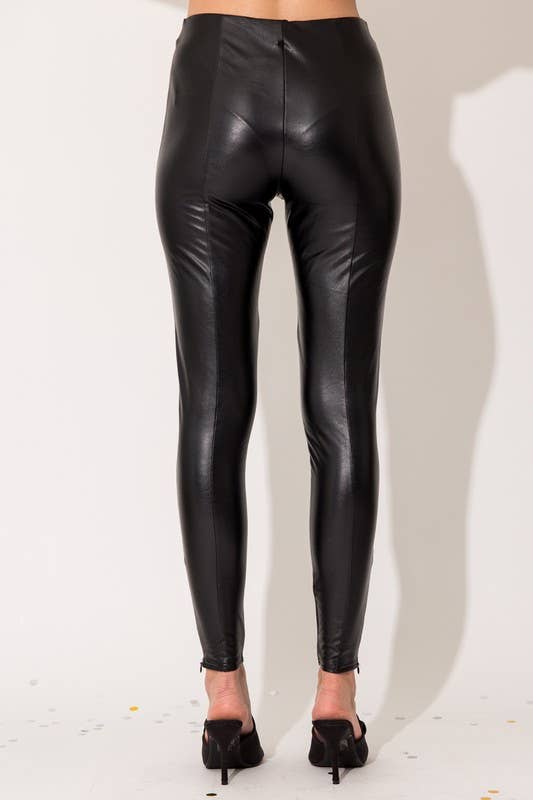 Benni Faux Leather Stretchy Leggings