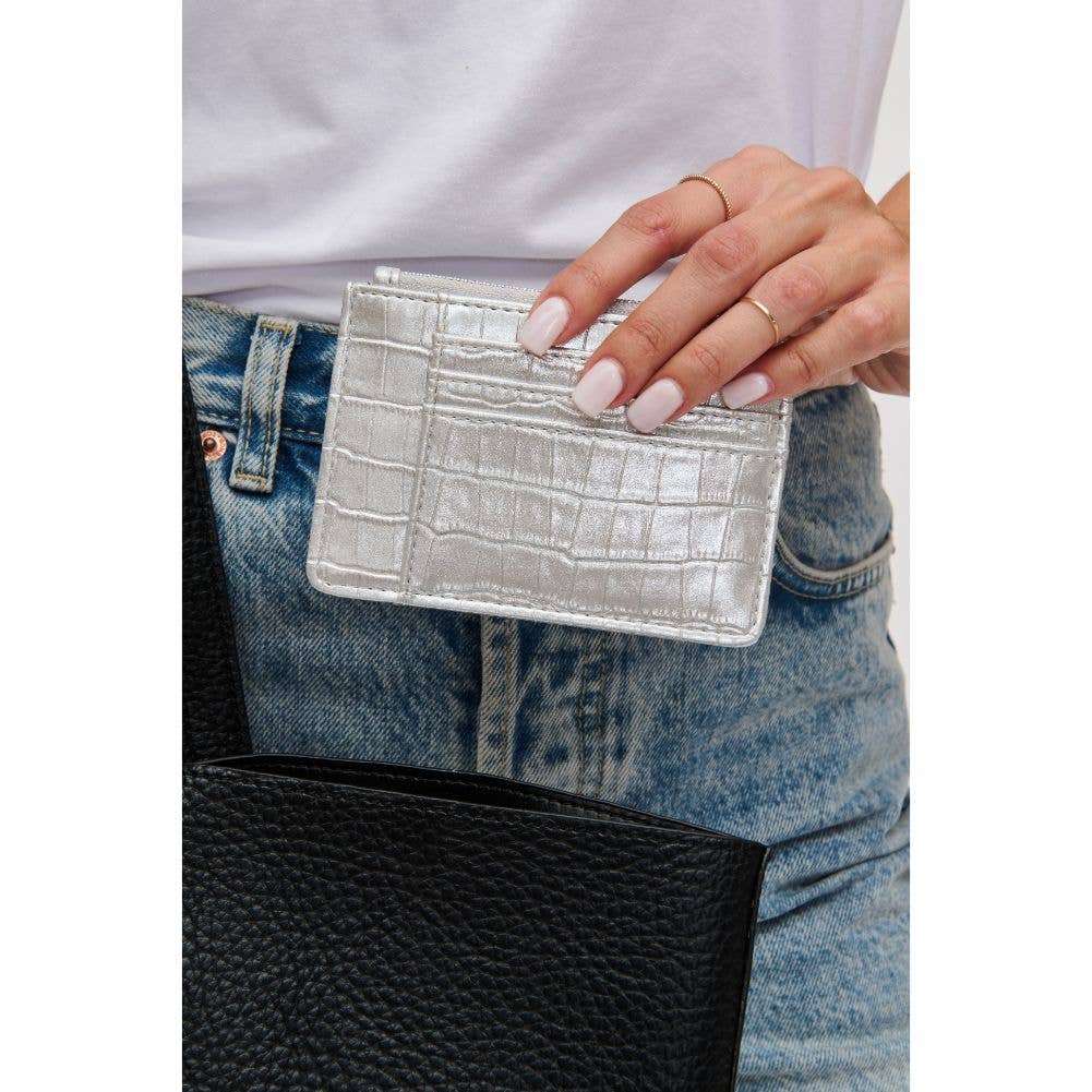 Afina Croco Card Holder Wallet (2 Colors!)