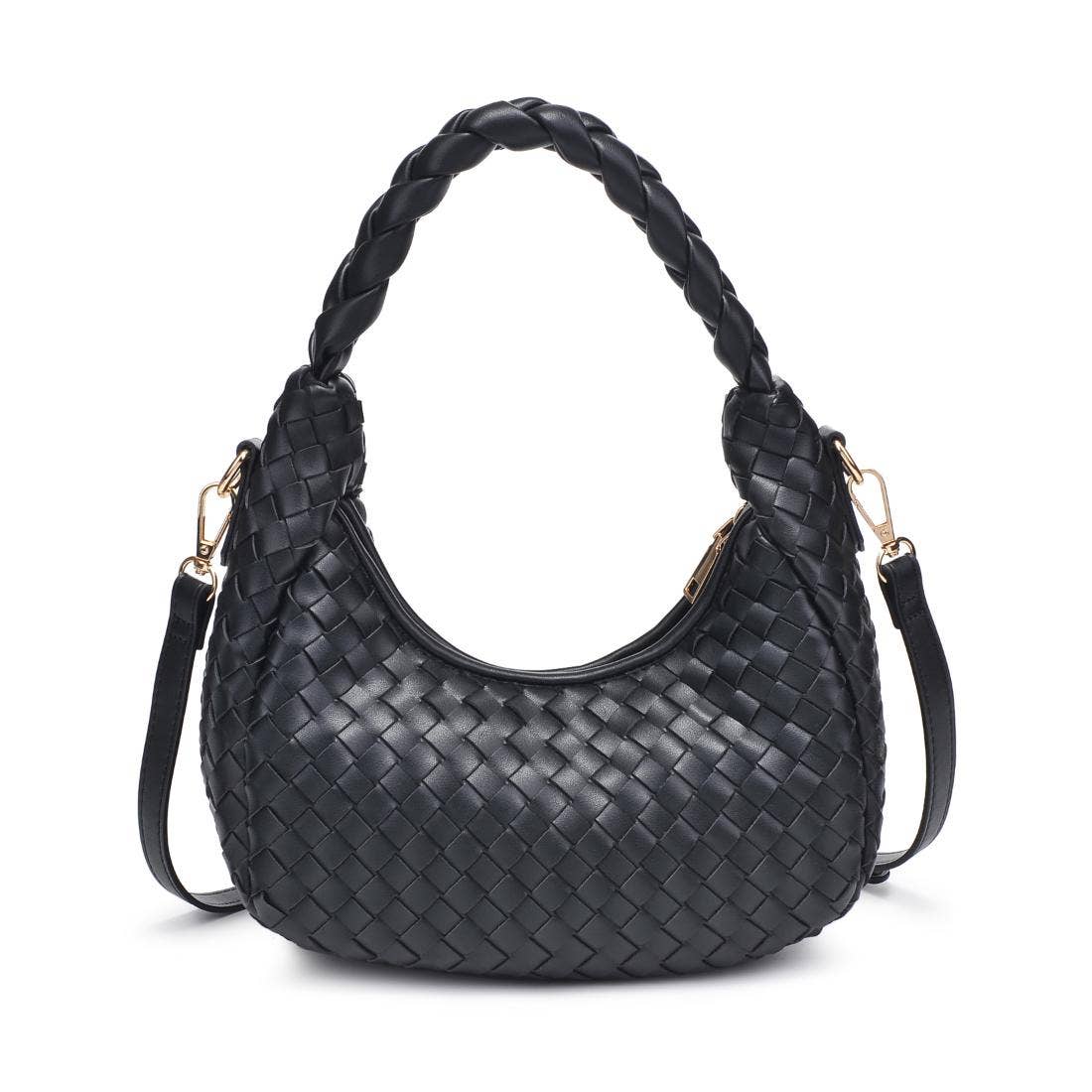 Laken Woven Shoulder Bag Crossbody