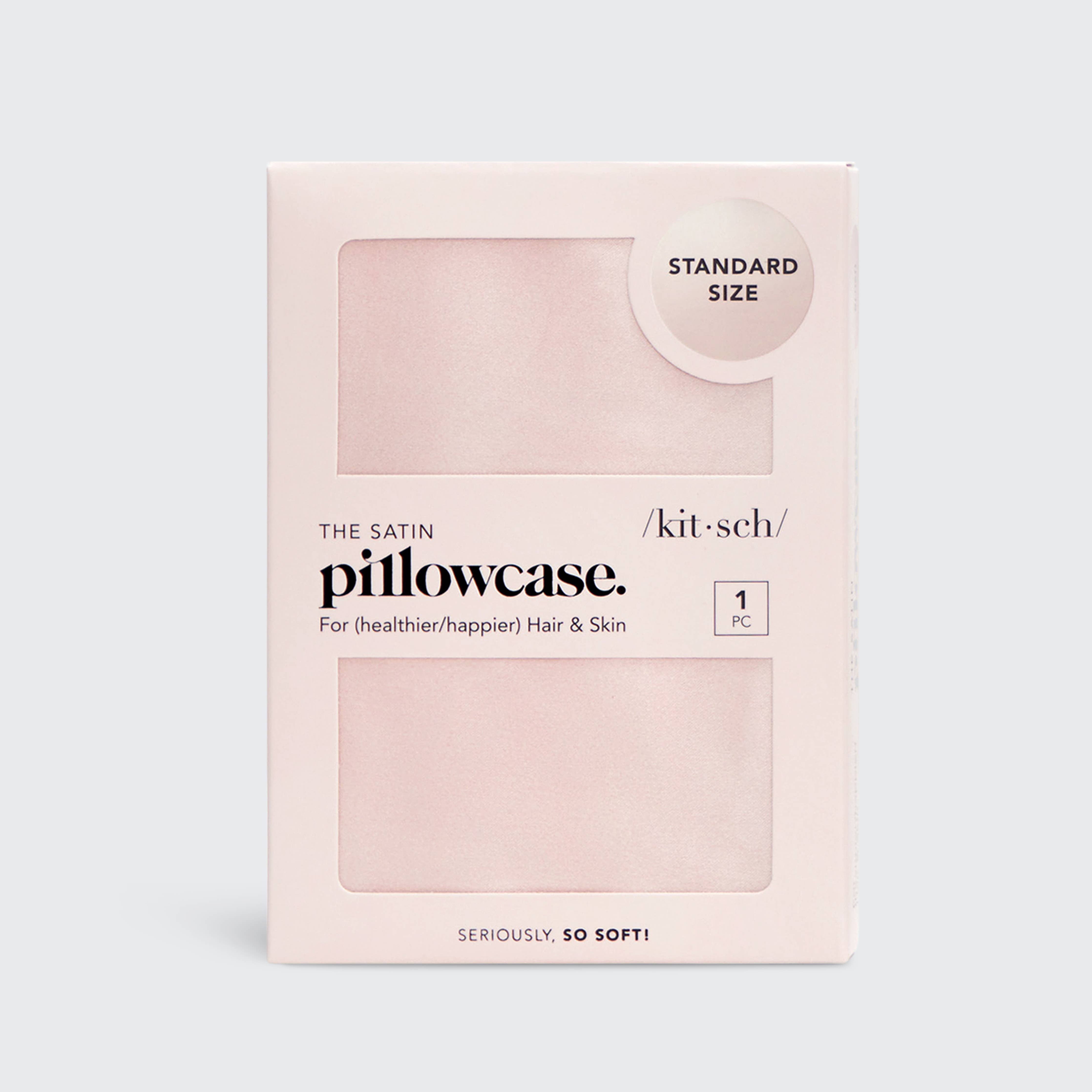 KITSCH Satin Pillowcase - Blush