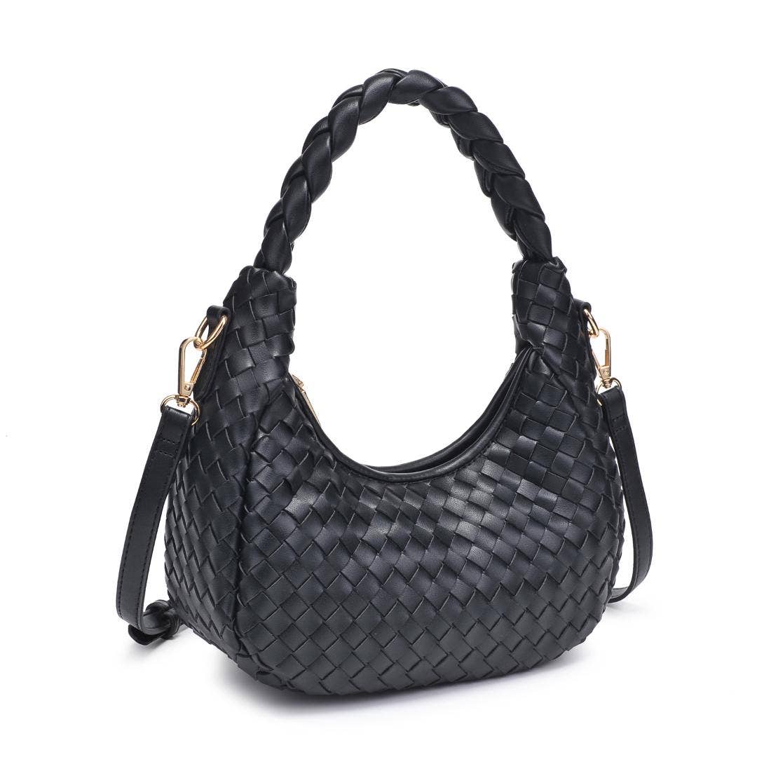 Laken Woven Shoulder Bag Crossbody