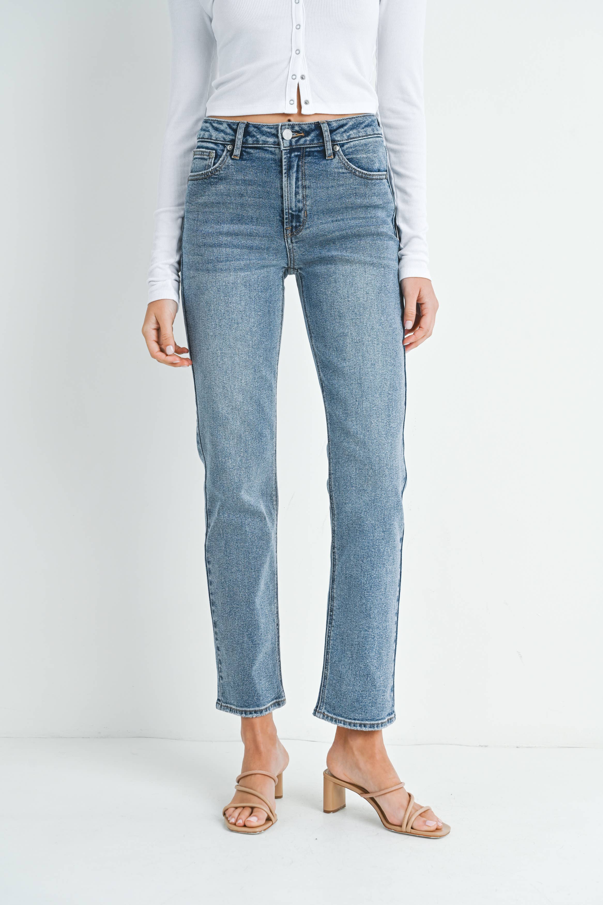 JBD Nate Clean Stretch Straight Jeans