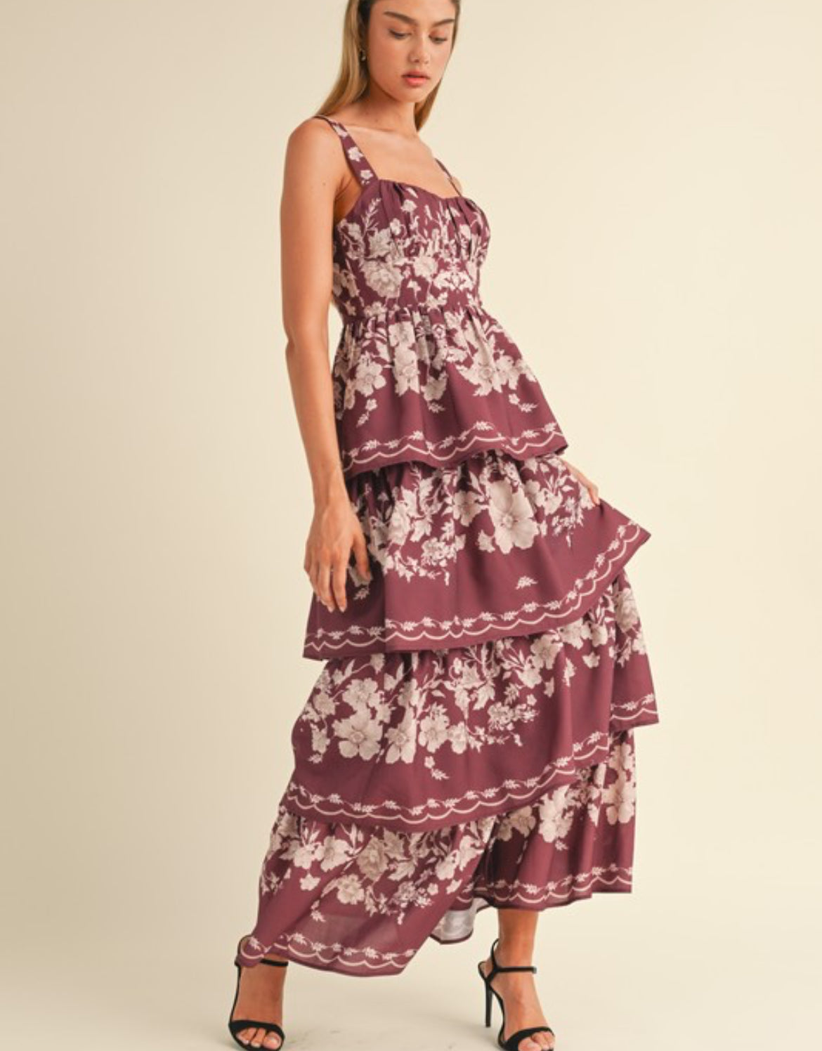 Eden Floral Maxi Dress FINAL SALE