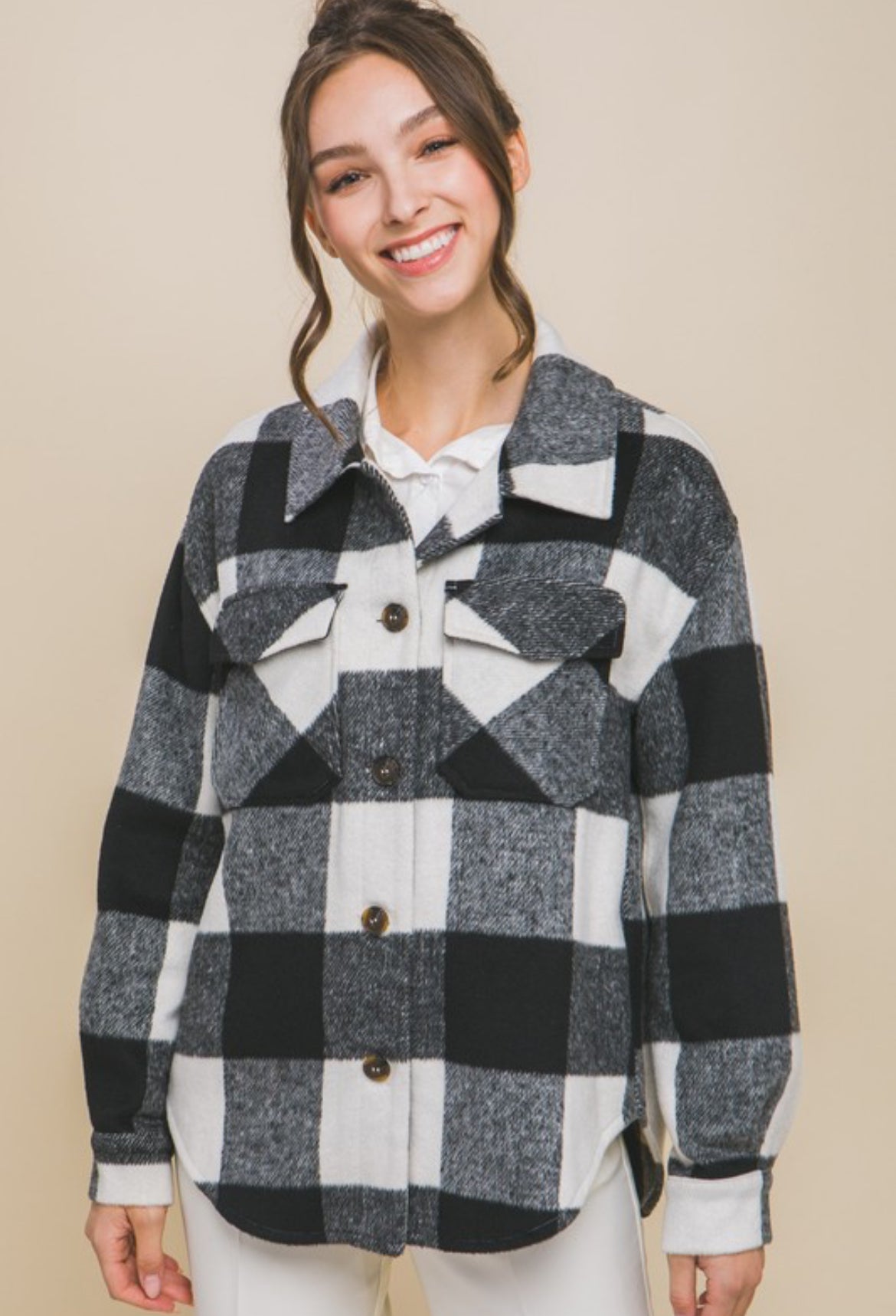 Geoff Plaid Black Jacket FINAL SALE