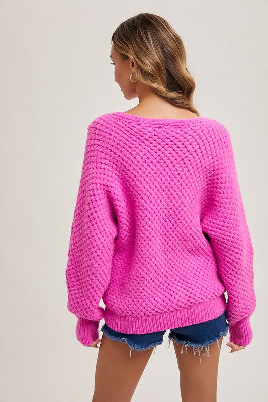 Brenton Waffle Knit Sweater