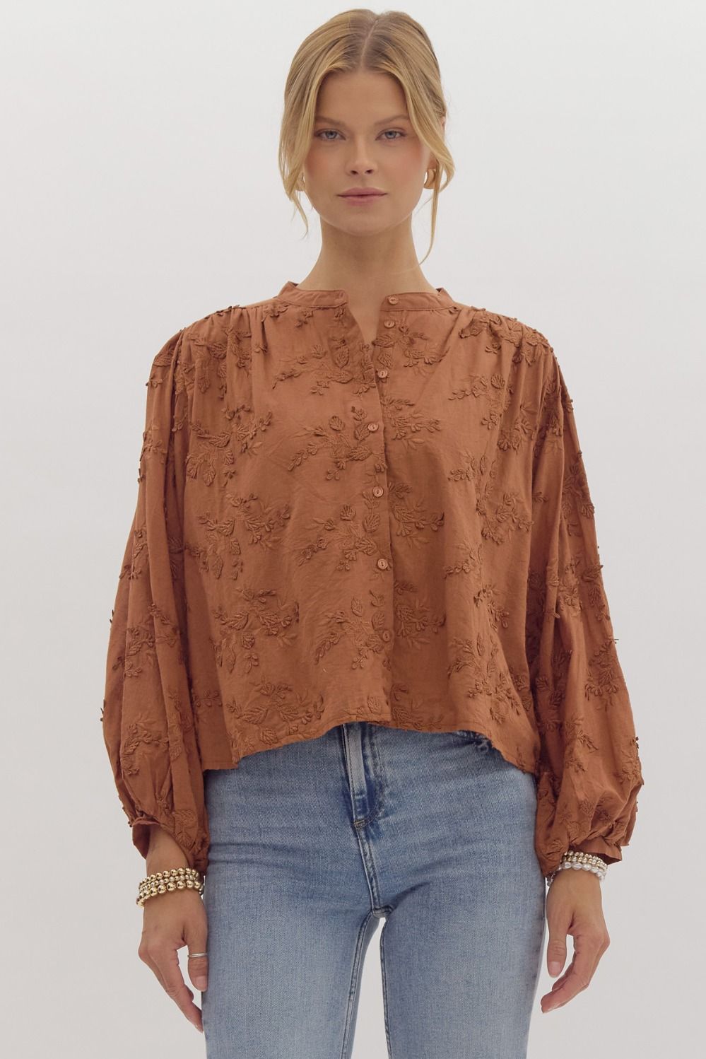 Brody Embroidered Top FINAL SALE