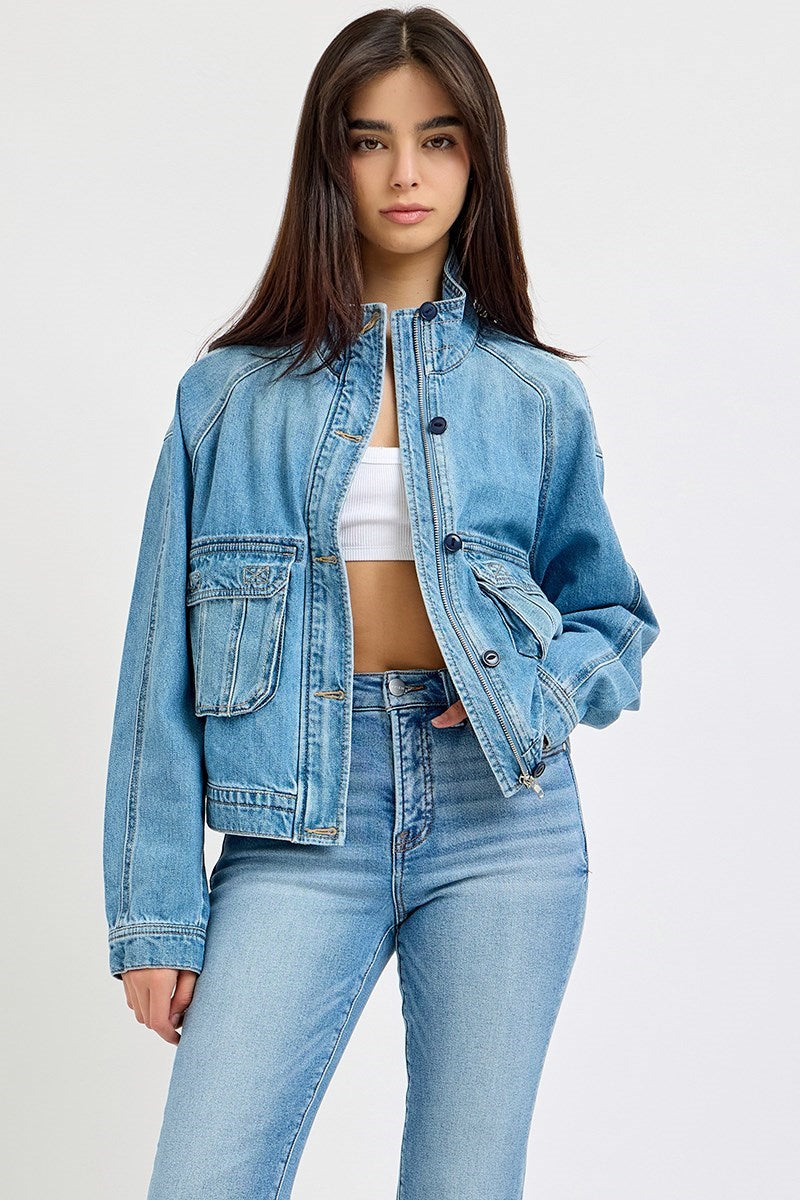 RISEN Rialla Short Jean Jacket