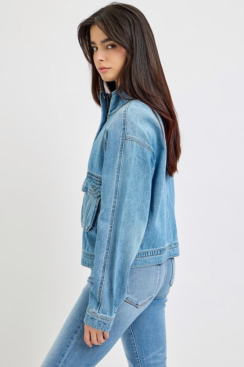 RISEN Rialla Short Jean Jacket