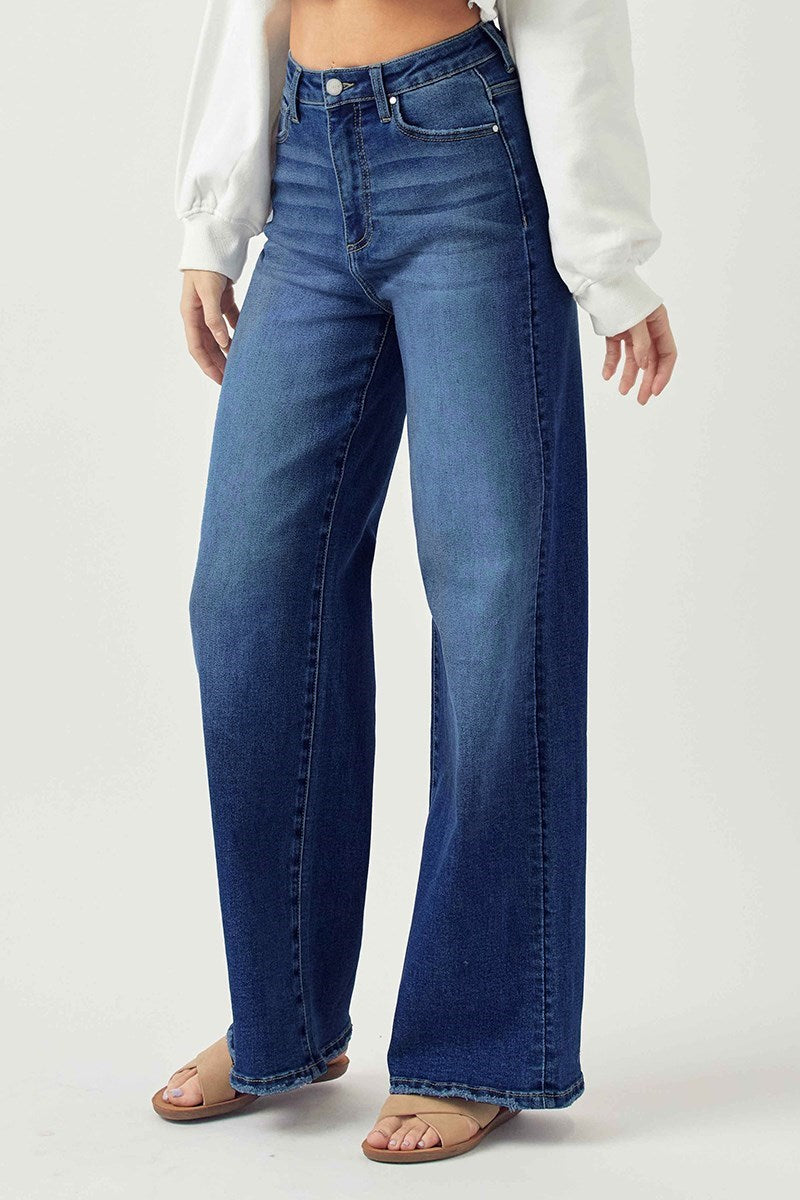 RISEN Minerva Wide Leg Jeans