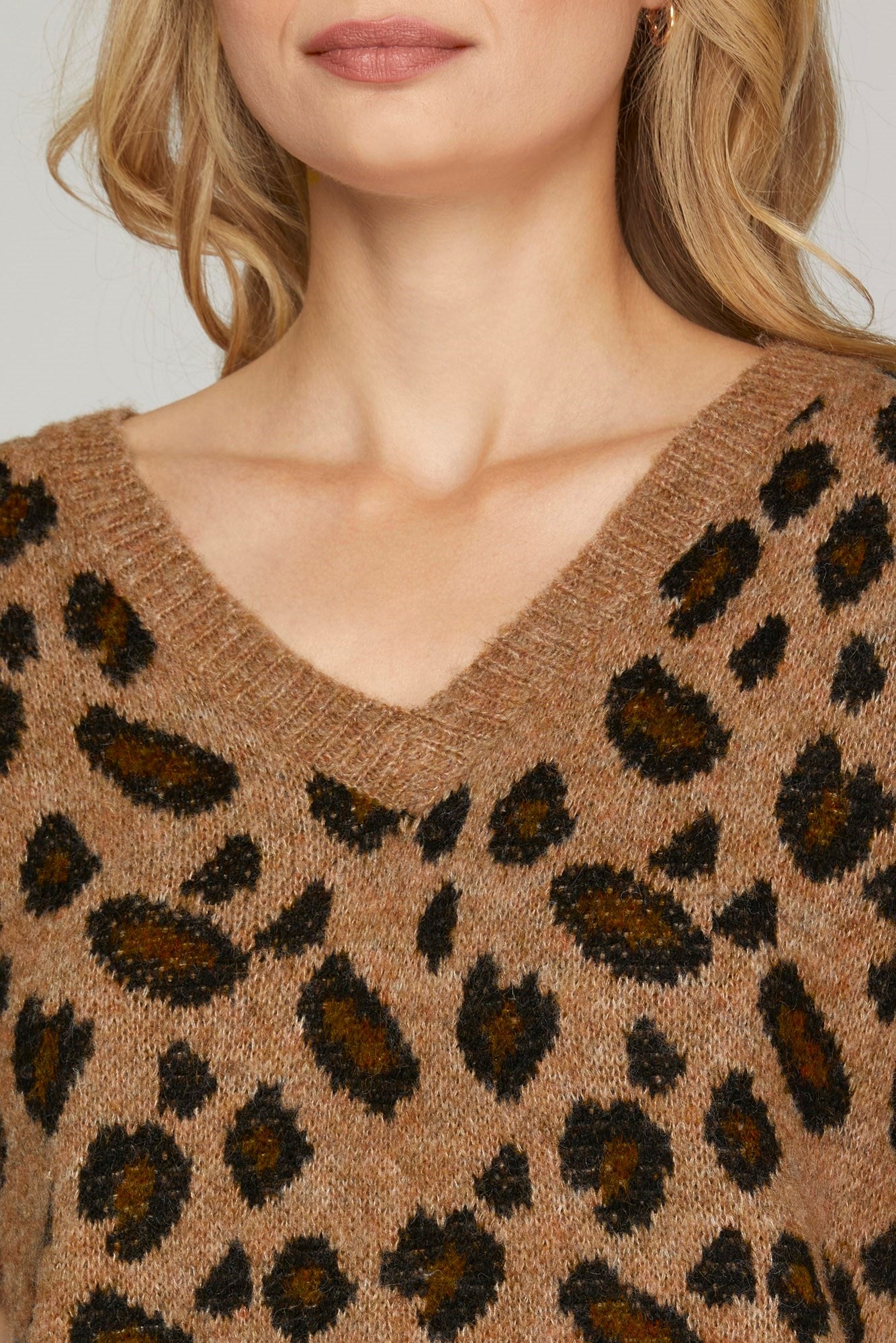 Jenni Leopard Sweater Vest