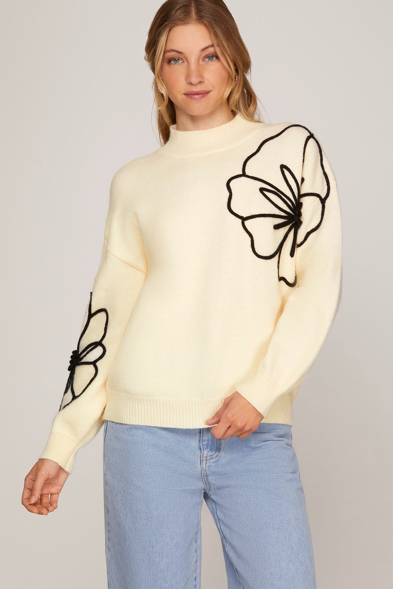 Lawrence Floral Sweater