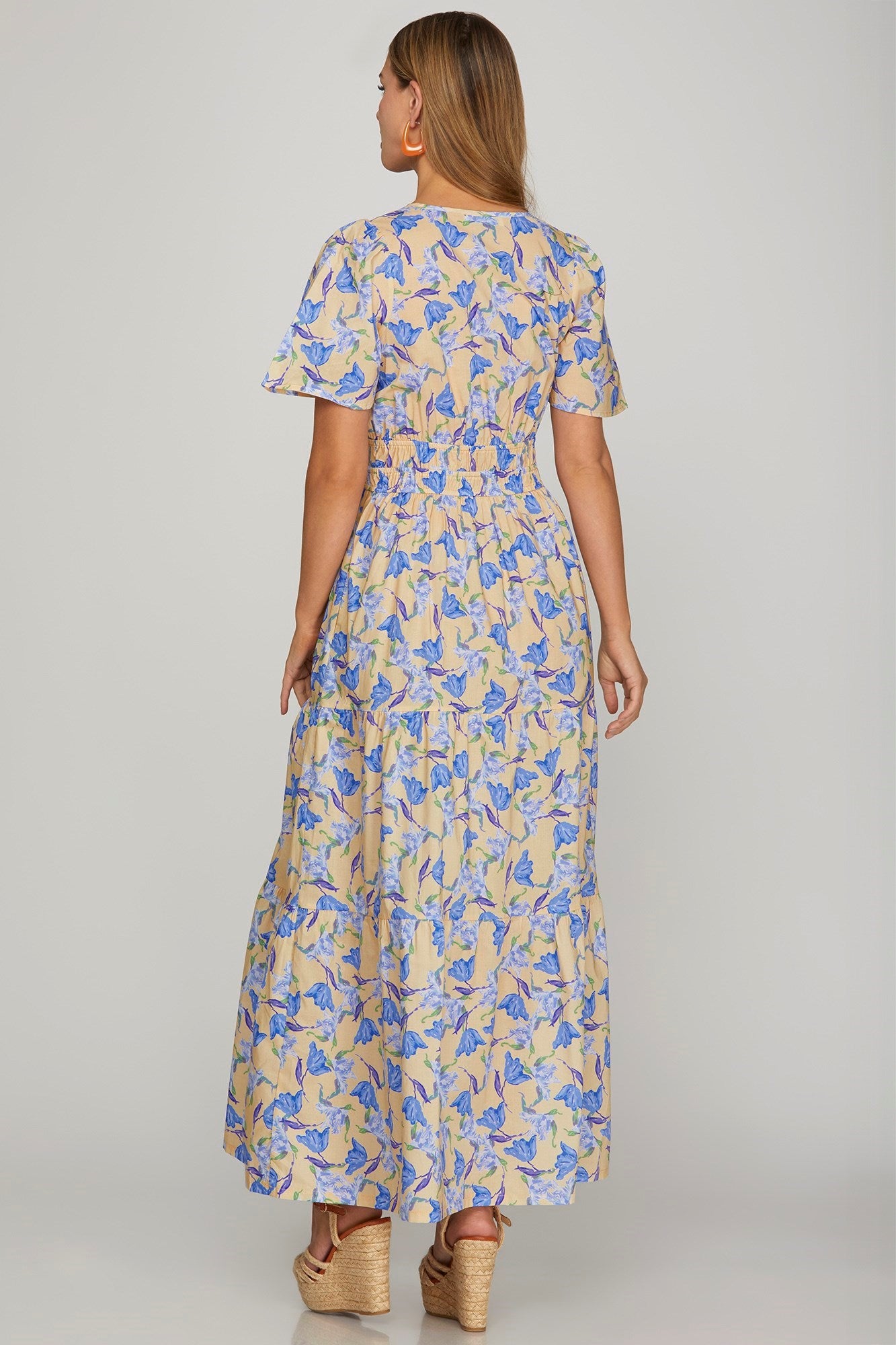 Ulton Floral Midi Dress PREORDER