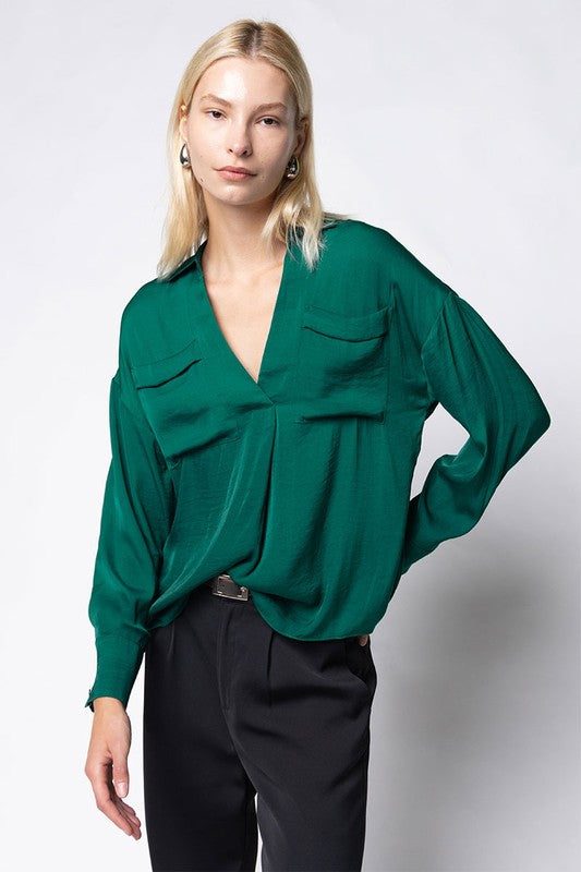 Cala Pocket Blouse