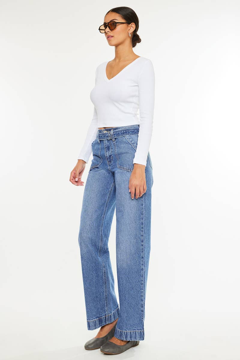 KanCan Henry Wide Fit Jeans