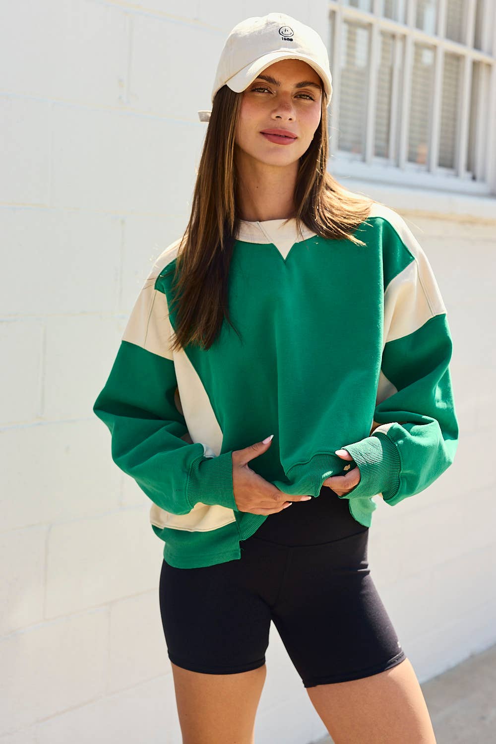 Olivia Contrast Pullover