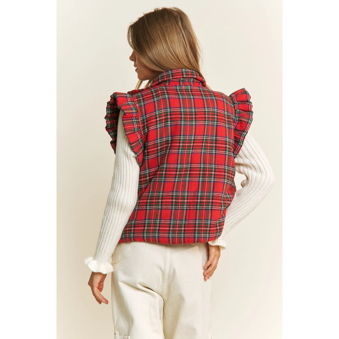 Tommie Plaid Vest